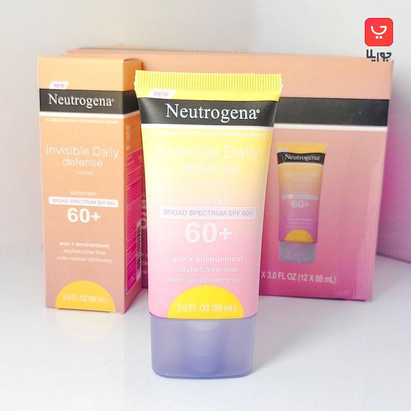 کرم ضدآفتاب بی رنگ نوتروژینا Neutrogena SPF60